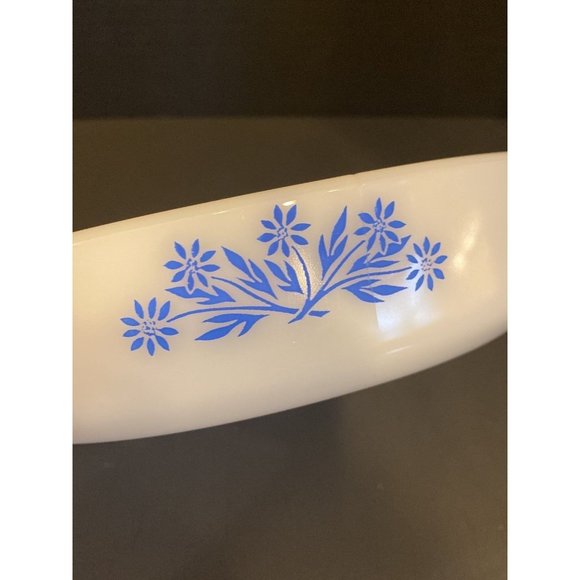 Vintage Anchor Hocking Fire King  8” Dish - Picture 3 of 8